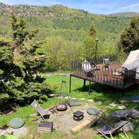 Glampspace - Szlak Beskidzki Ξενοδοχείο Międzybrodzie Bialskie Εξωτερικό φωτογραφία