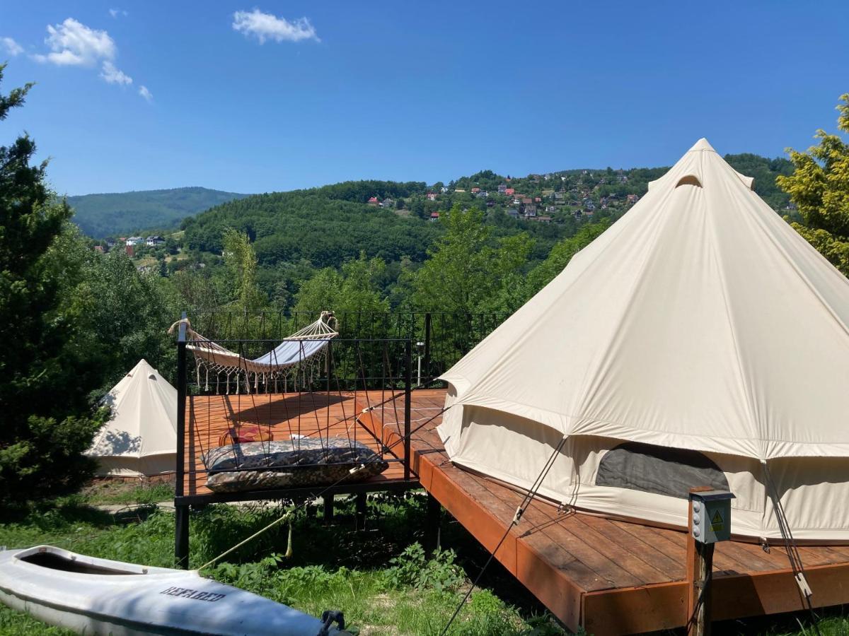 Glampspace - Szlak Beskidzki Ξενοδοχείο Międzybrodzie Bialskie Εξωτερικό φωτογραφία