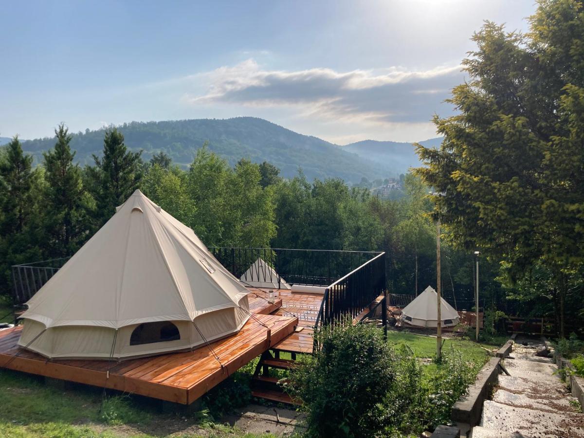 Glampspace - Szlak Beskidzki Ξενοδοχείο Międzybrodzie Bialskie Εξωτερικό φωτογραφία
